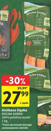 Intermarche Kiełbasa śląska Dolina Dobra oferta