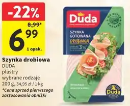 Intermarche Szynka drobiowa Duda oferta