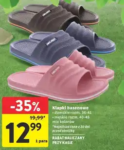 Intermarche Klapki basenowe ISURF oferta