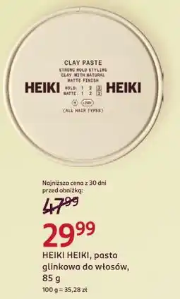 Rossmann HEIKI HEIKI, pasta glinkowa do włosów oferta