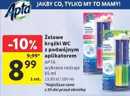 Intermarche Apta Żelowe krążki WC z podwójnym aplikatorem oferta