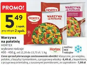 Intermarche Warzywa na patelnię HORTEX oferta