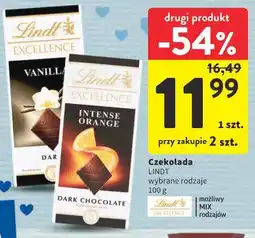 Intermarche Czekolada Lindt Excellence oferta