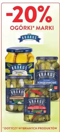 Intermarche Ogórki Krakus oferta