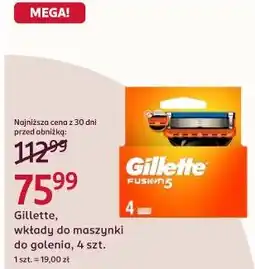Rossmann Gillette, wkłady do maszynki do golenia, 4 szt oferta