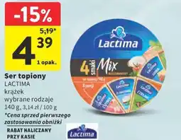 Intermarche Ser topiony LACTIMA krążek oferta