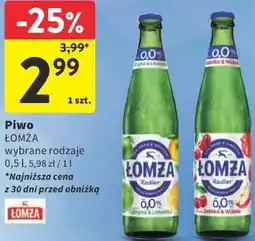 Intermarche Piwo ŁOMŻA wybrane rodzaje oferta