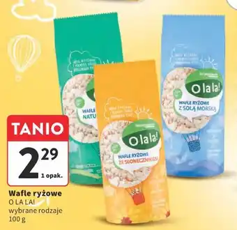Intermarche Wafle ryżowe O la la! oferta