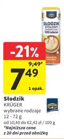 Intermarche Słodzik Krüger oferta