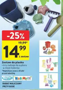 Intermarche Zestaw do piasku Mochtoys / Nordplast oferta
