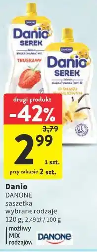 Intermarche Danio DANONE saszetka oferta