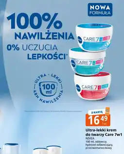 E.Leclerc Ultra-lekki krem do twarzy Care 7w1 NIVEA oferta
