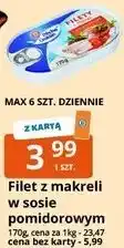 E.Leclerc Filet z makreli w sosie pomidorowym oferta