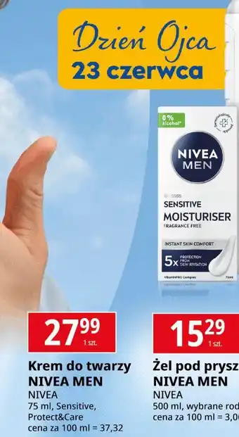 E.Leclerc Krem do twarzy NIVEA MEN oferta