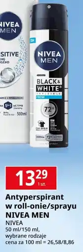 E.Leclerc Antyperspirant w roll-onie/sprayu NIVEA MEN oferta