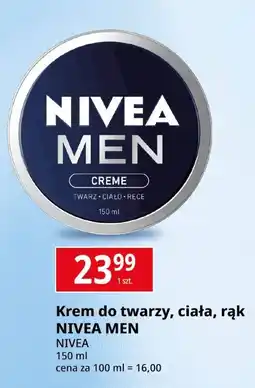 E.Leclerc Krem do twarzy, ciała, rąk NIVEA MEN oferta