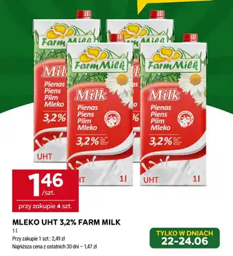 Stokrotka Market Mleko Farm Milk oferta