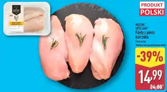 ALDI Filet z piersi kurczaka Mięsne Specjały oferta