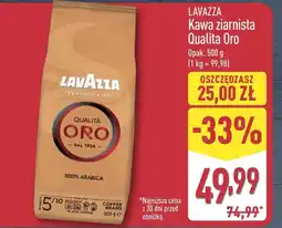 ALDI Kawa ziarnista Lavazza oferta