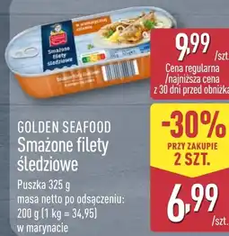 ALDI Filety śledziowe Golden Seafood oferta