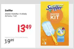 Rossmann Zestaw miotełka i 4 wkłady do kurzu Swiffer oferta