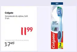 Rossmann Szczoteczki do zębów Soft Colgate 360 Deep Clean 2-pak oferta