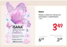 Rossmann Maska w płachcie Isana Butterfly oferta