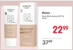 Rossmann Krem BB do twarzy Kimoco beauty SPF 50 oferta