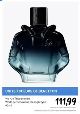 Rossmann Woda perfumowana dla mężczyzn United Colors of Benetton We Are Tribe Intense oferta