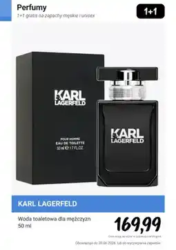 Rossmann Woda toaletowa dla mężczyzn Karl Lagerfeld oferta