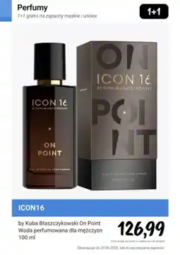 Rossmann Woda perfumowana dla mężczyzn ICON16 by Kuba Błaszczykowski On Point oferta
