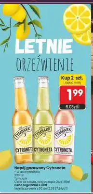 Market Point Napój gazowany Cytroneta o smaku gruszkowym Tymbark oferta