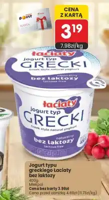 Market Point Jogurt typu greckiego Łaciate bez laktozy oferta