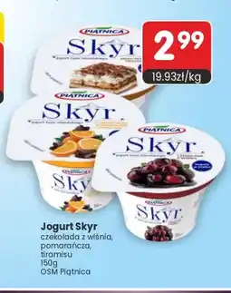 Market Point Jogurt Skyr czekolada z wiśnią Piątnica oferta