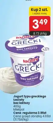 Market Point Jogurt typu greckiego Łaciate bez laktozy oferta