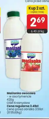 Market Point Maślanka owocowa jagodowa Krasnystaw oferta