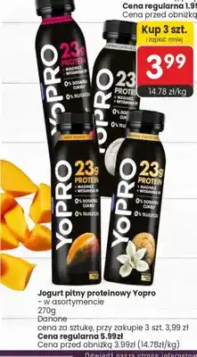 Market Point Jogurt pitny proteinowy YoPro mango oferta