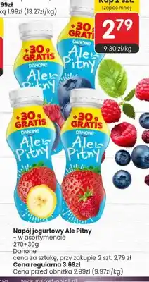 Market Point Napój jogurtowy Ale Pitny truskawka banan oferta