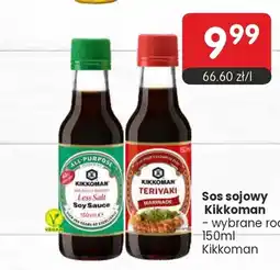 Market Point Sos sojowy Kikkoman Less Salt oferta