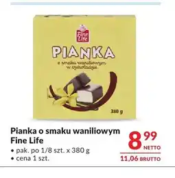 Makro Pianka o smaku waniliowym Fine Life oferta
