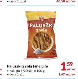 Makro Paluszki z solą Fine Life oferta