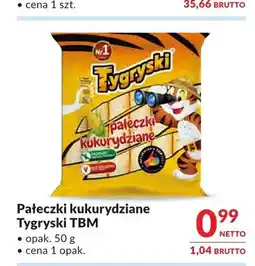 Makro Pałeczki kukurydziane Tygryski TBM oferta