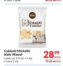 Makro Cukierki Michałki białe Wawel oferta