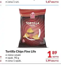 Makro Tortilla Chips Fine Life solone oferta