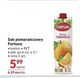 Makro Sok pomarańczowy Fortuna oferta