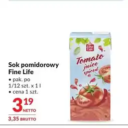 Makro Sok pomidorowy Fine Life oferta