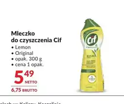 Makro Mleczko do czyszczenia Cif Lemon oferta