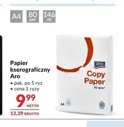 Makro Papier kserograficzny Aro A4 80 g/m2 oferta