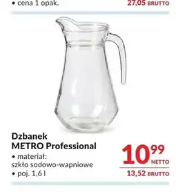 Makro Dzbanek szklany METRO Professional oferta