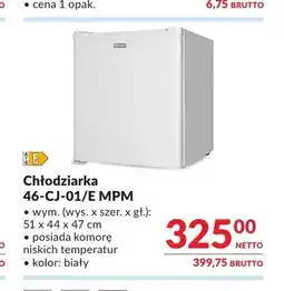 Makro Chłodziarka MPM 46-CJ-01/E oferta